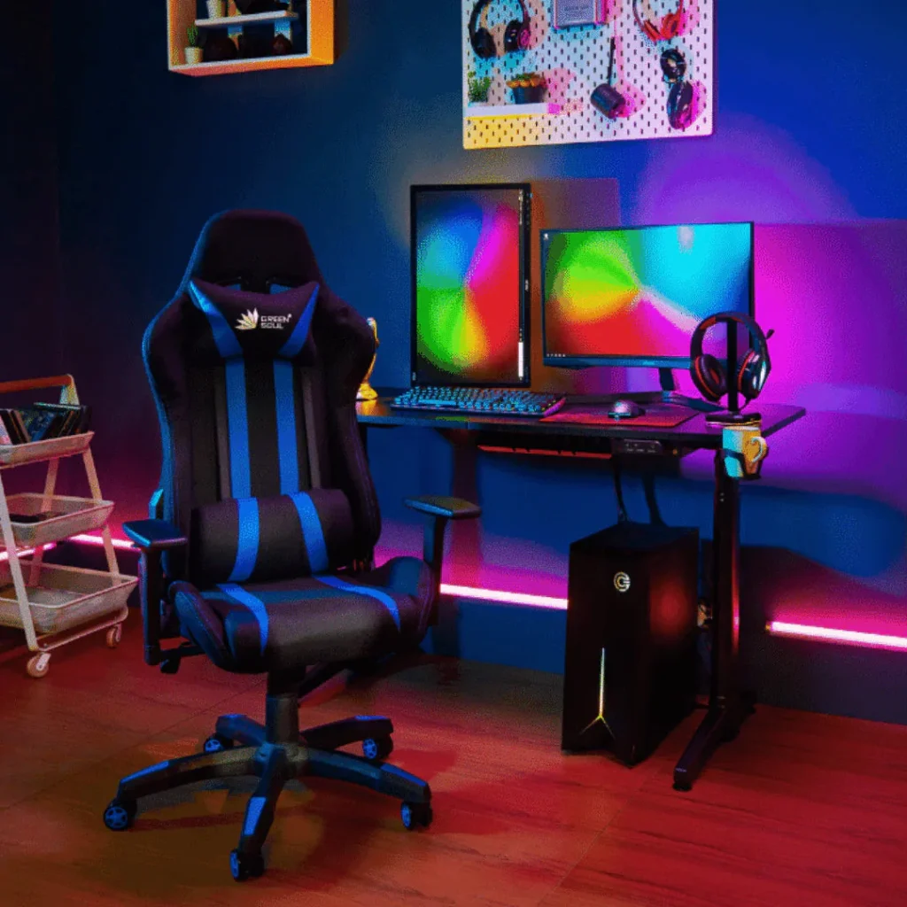 Green soul gaming chair
