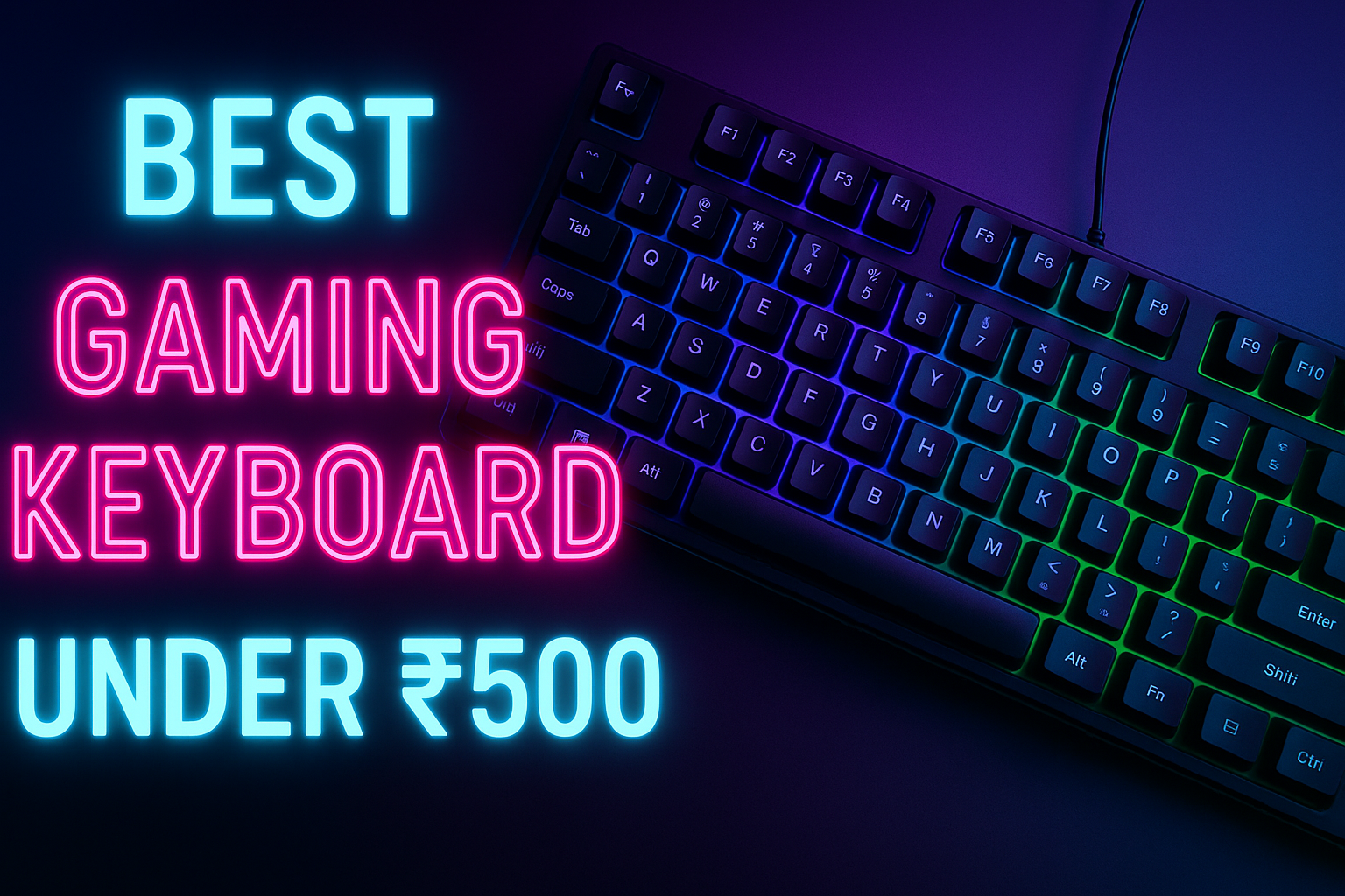 Gaming keyboard under 500