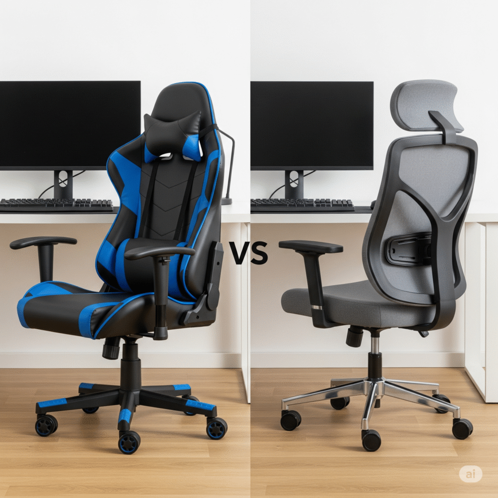 gaming chair vs office chair
