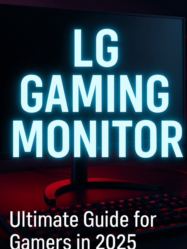 “LG Gaming Monitor 2025 – Next-Level Gaming Experience”