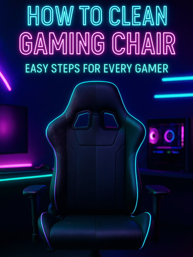 How to Clean Gaming Chair – Easy Step-by-Step Guide for Gamers