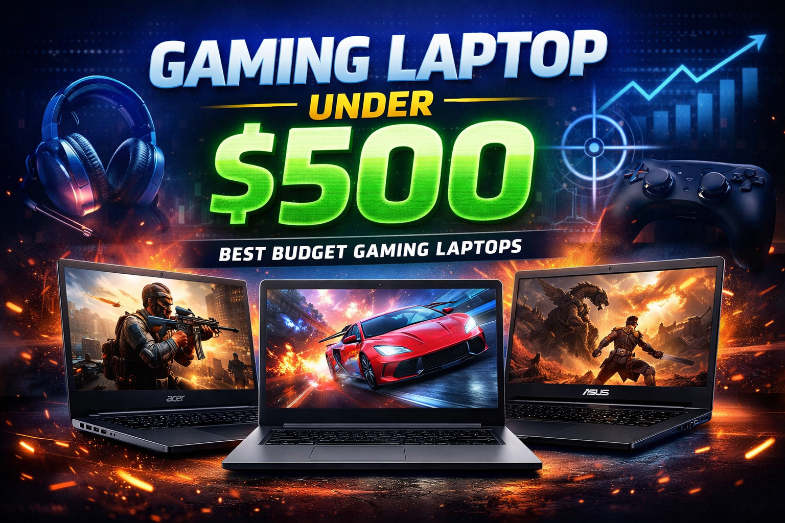 Gaming Laptop Under $500